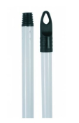 120cm BROOM HANDLE SCREW IN WHITE