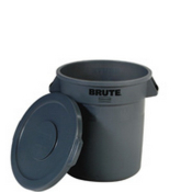 BRUTE BIN 76LTR ROUND GREY