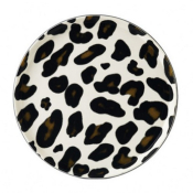 ROUND BAR TRAY GIRAFFE PATTERN 35.5CM