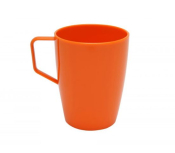 BEAKER WITH HANDLE ORANGE 28CL 009