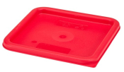 CAMBRO RED LID FOR 5.7LTR & 7.6LTR SQUARE CONTAINER