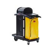 RUBBERMAID HEALTHCARE CART BLACK 54X66X100CM FG9T7500BLA