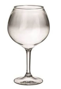 PLASMA POLYCARB GIN BALLOON 25.7OZ/ 76CL X 24