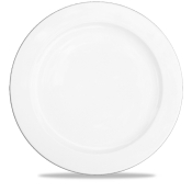 CHURCHILL ALCHEMY FINE CHINA WHITE PLATE 13inch