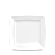 CHURCHILL ALCHEMY FINE CHINA WHITE ENERGY SQUARE PLATE 5.2inch