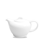 CHURCHILL ALCHEMY FINE CHINA WHITE TEAPOT 25OZ