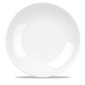 CHURCHILL ALCHEMY FINE CHINA WHITE BALANCE COUPE PLATE 12inch