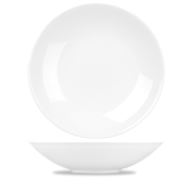 CHURCHILL ALCHEMY FINE CHINA WHITE BALANCE COUPE BOWL 176OZ