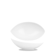 CHURCHILL ALCHEMY FINE CHINA WHITE BALANCE TEAR DISH 23OZ