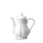 CHURCHILL SUPER VITRIFIED BUCKINGHAM WHITE COFFEE POT 19.7OZ