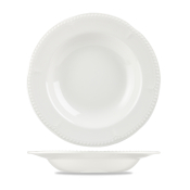 CHURCHILL SUPER VITRIFIED BUCKINGHAM WHITE PASTA BOWL 22OZ