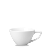 CHURCHILL SUPER VITRIFIED ULTIMO WHITE CAFE AU LAIT CUP 14.1OZ