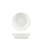 CHURCHILL SUPER VITRIFIED WHITE RIMLESS FRUIT BOWL 4.9OZ