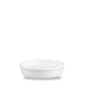 CHURCHILL SUPER VITRIFIED WHITE MEDITERRANEAN MEZZE DISH 7OZ