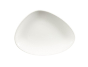 CHURCHILL SUPER VITRIFIED WHITE CHEFS' TRIANGULAR PLATE 7.9X5.9inch