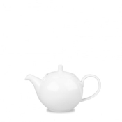 CHURCHILL SUPER VITRIFIED WHITE PROFILE TEAPOT 30OZ