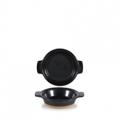 CHURCHILL ART DE CUISINE IGNEOUS BLACK INDIVIDUAL DISH 10OZ