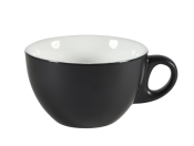 CHURCHILL ART DE CUISINE MENU SHADES ASH BLACK CAPPUCCINO CUP 12OZ