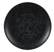 CHURCHILL ART DE CUISINE MENU SHADES CALDERA ASH BLACK COUPE PLATE 6.1inch