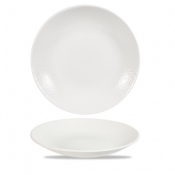 CHURCHILL SUPER VITRIFIED ISLA WHITE COUPE PLATE 11inch