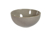 CHURCHILL SUPER VITRIFIED STONECAST PEPPERCORN GREY NOODLE BOWL 37.8OZ