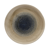 CHURCHILL SUPER VITRIFIED STONECAST AQUEOUS BAYOU COUPE PLATE 10.2inch