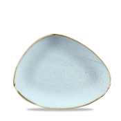 CHURCHILL SUPER VITRIFIED STONECAST DUCK EGG BLUE CHEF'S PLATE 10.4X8inch
