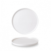CHURCHILL SUPER VITRIFIED WHITE CHEFS' WALLED PLATE 6.2inch