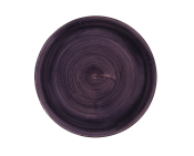 CHURCHILL STONECAST PATINA PURPLE EVO COUPE PLATE 10.25inch