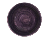 CHURCHILL STONECAST PATINA PURPLE EVO COUPE PLATE 11.25inch