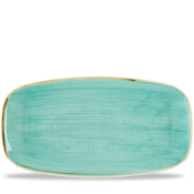 STONECAST MINT CHEFS' OBLONG PLATE NO. 4 35.5 X 18.9CM