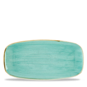 STONECAST MINT CHEFS' OBLONG PLATE NO. 3 29.8 X 15.3CM