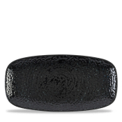 HOMESPUN CHROMA CARBON CHEFS' OBLONG PLATE NO. 3 29.8 X 15.3