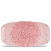 RAKU ROSE QUARTZ PINK CHEFS' OBLONG PLATE NO. 3 29.8 X 15.3