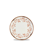 HARVEST MEDITERRANEAN TERRACOTTA ORGANIC COUPE PLATE