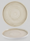 STONECAST CANVAS NATURAL WALLED PLATE 11inch
