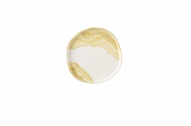 TIDE GOLD ORGANIC WALLED PLATE 8 1/4inch