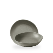 STONECAST GREY NATURAL ORGANIC DEEP BOWL 21.5CM 77CL 20OZ