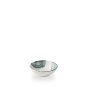 TIDE BLACK CONTOUR BOWL SHALLOW 13CM 126CL 9OZ H:4.5CM