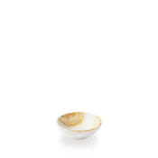 TIDE GOLD CONTOUR BOWL SHALLOW 11.6CM 20CL 7OZ H:4CM