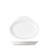 CHURCHILL ALCHEMY FINE CHINA WHITE COOK&SERVE NO.5 OVAL DISH 7.3OZ