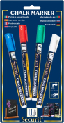CHALK MARKER 4 COLOUR PACK SMA100-V4-COL