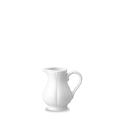 CHURCHILL SUPER VITRIFIED BUCKINGHAM WHITE JUG/CREAMER 4.9OZ