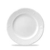 CHURCHILL SUPER VITRIFIED BUCKINGHAM WHITE PLATE 8.5inch