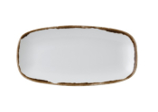 DUDSON HARVEST NATURAL OBLONG PLATE 11.7x6inch