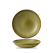 DUDSON HARVEST GREEN COUPE BOWL 40OZ