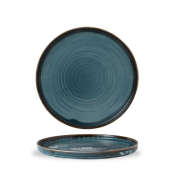 DUDSON HARVEST BLUE WALLED PLATE 10.2inch