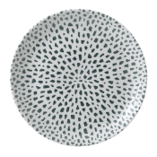 DUDSON TERRAZZO GREEN COUPE PLATE 11.3inch