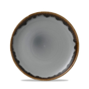 DUDSON HARVEST GREY COUPE PLATE 8.5inch