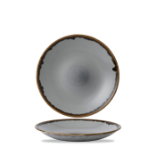 DUDSON HARVEST GREY COUPE PLATE 10inch
